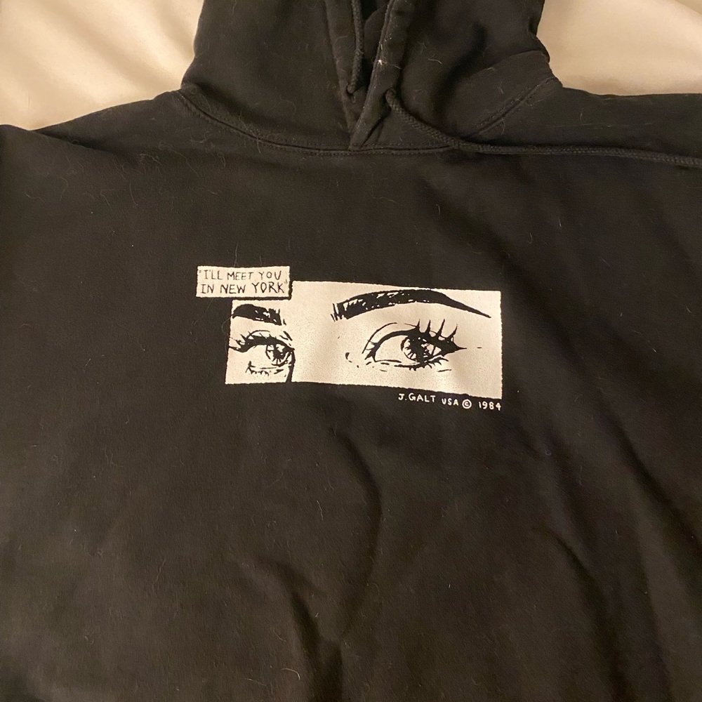 On hold - brandy melville hoodie + earring set